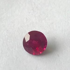 Ruby Round 8mm 2.37 Cts Red Gemstone