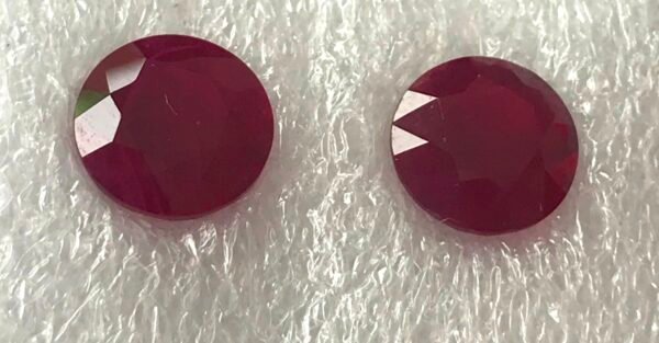 5.96 Cts Ruby Round Shape Gemstone All are per cts price , Contact us directly to buy this item