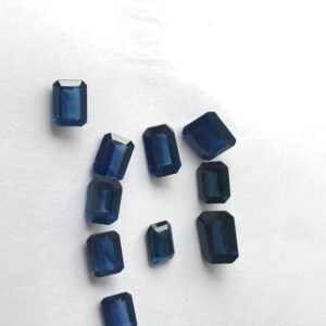 Sapphire Octagon 7x5-11x9mm Blue Gemstone