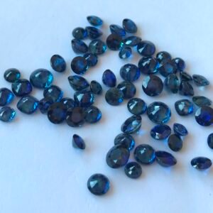 Sapphire Round D/C 4.5-5.5mm Blue Gemstone