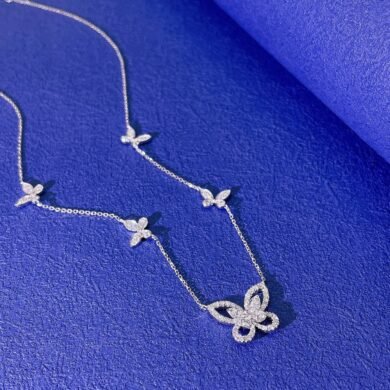 Diamond Pendant 0.79 Cts in 18k Gold Jewelry - Image 2