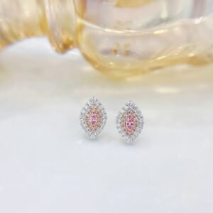 Diamond Earring 0.24 Cts in 18k Gold Jewelry