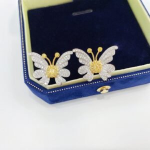 Diamond Earring 0.23 Cts in 18k Gold Jewelry