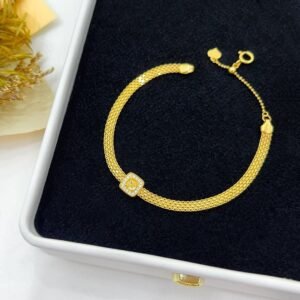 Diamond Bracelet 0.30 Cts in 18k Gold Jewelry