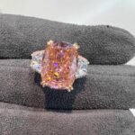 Ring Pink Kunzite With Trapozoid Brilliant Diamonds Ring Surprising 7 Ring March 2026