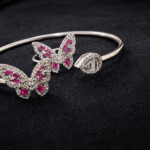 silver bangle Pure Silver Bangle with Ring Set with Sparkling Cubic Zircon Stones Gift for Women Wanted 6 silver bangle March 2026