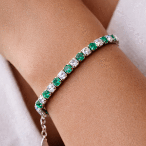 Silver Tennis Bracelet CZ | Pure Sterling Silver Brilliant Diamond-Look Bracelet Bargain