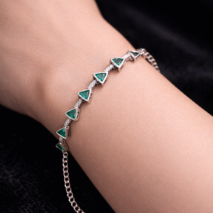 Silver Tennis Bracelet CZ | Pure Sterling Silver Brilliant Diamond-Look Bracelet Exciting