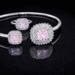 silver bangle Pure Silver Bangle with Ring Set with Sparkling Cubic Zircon Stones Gift for Women Limited 6 silver bangle March 2026