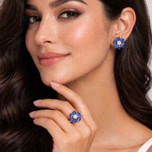 925 Silver jewerly sets in Cubic Zircon for Girls & Women