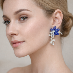 925 Silver Earrings Jewelry in Cubic Zircon for Girls & Women