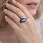 Silver Ring 925 Silver Ring Jewelry in Cubic Zircon for Girls & Women Sizes 5 Silver Ring March 2026