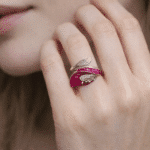 Silver Ring 925 Silver Ring Jewelry in Cubic Zircon for Girls & Women Sizes 5 Silver Ring March 2026