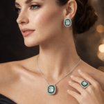 Matching Sets White Gold Plated Pure Silver Set Matching with Sparkling Cubic Stones Gift for Women Memorable 3 Matching Sets March 2026