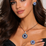 Matching Sets White Gold Plated Pure Silver Set Matching with Sparkling Cubic Stones Gift for Women Memorable 7 Matching Sets March 2026