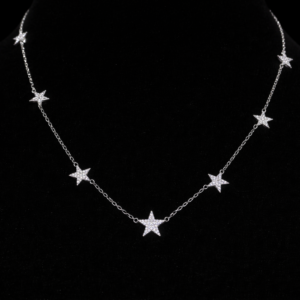 925 Silver Pendant Jewelry in Cubic Zircon for Girls & Women