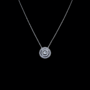 925 Silver Pendant Jewelry in Cubic Zircon for Girls & Women