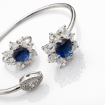 silver bangle Pure Silver Bangle with Ring Set with Sparkling Cubic Zircon Stones Gift for Women Lavishly 5 silver bangle March 2026