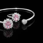 silver bangle Pure Silver Bangle with Ring Set with Sparkling Cubic Zircon Stones Gift for Women Unforgettable 6 silver bangle March 2026