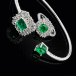 silver bangle Pure Silver Bangle with Ring Set with Sparkling Cubic Zircon Stones Gift for Women Unseen 6 silver bangle March 2026