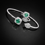 silver bangle Pure Silver Bangle with Ring Set with Sparkling Cubic Zircon Stones Gift for Women in Budget 6 silver bangle March 2026