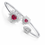 silver bangle Pure Silver Bangle with Ring Set with Sparkling Cubic Zircon Stones Gift for Women Surprising 6 silver bangle March 2026