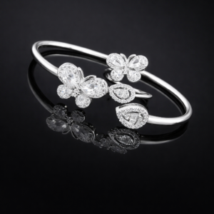 Pure Sterling Silver Bangle for Girls & Women Have You Heard