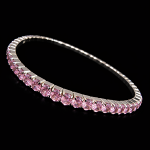 Elegant Silver Cubic Zircon Bracelet for Girls & Women Daily Wear Jewelry Adjustable Crush