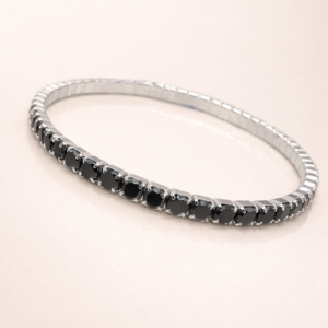 Elegant Silver Cubic Zircon Bracelet for Girls & Women Daily Wear Jewelry Adjustable Crush