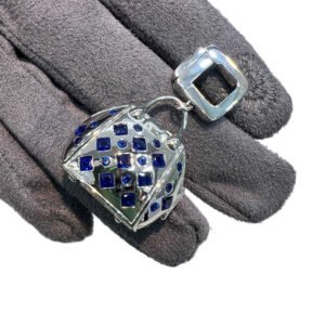 Glam Party Wear Luxury Silver CZ Pendants | Modern