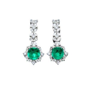 Affordable Party Wear Gold Plated Luxury 925 CZ Earrings