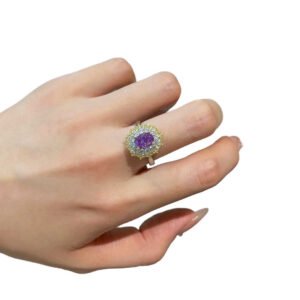 Affordable Modern Gold Plated 925 CZ Rings | Party