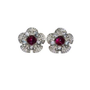 925 Silver Gold Plated Luxury CZ Earrings | Best Deals