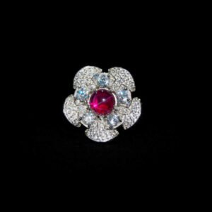 Affordable Gift: Modern Luxury Gold Plated 925 CZ Rings