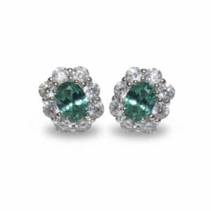 18K Gold Plated Premium Luxury 925 Silver CZ Earrings