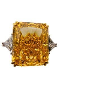 Luxury Gift Idea: Modern Gold Plated 925 CZ Rings