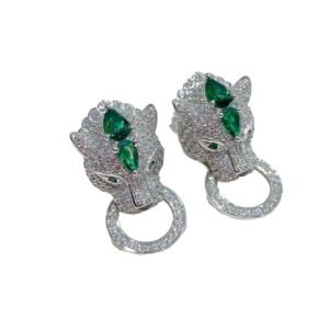 Modern Everyday Wear Gold Plated 925 CZ Earrings | Deals
