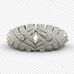 Premium Birthday Gift Silver CZ Brooch Cufflinks 3 August 2026