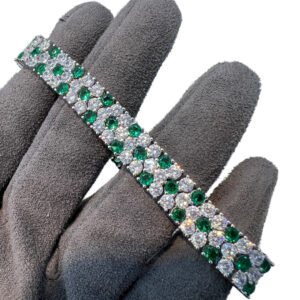 Trendy Gold Plated 925 CZ Bracelets | Luxury Deals
