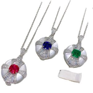 Luxury Modern Silver CZ Pendants | Affordable Gift