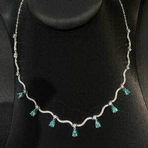 Best Price Gold Plated Luxury CZ Necklaces Online