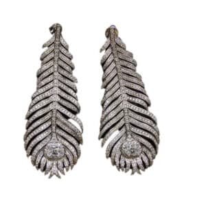 Modern Luxury Gold Plated 925 CZ Earrings | Gift Edition