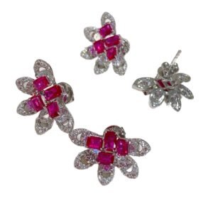 Modern Luxury Gold Plated 925 CZ Earrings | Sale Price