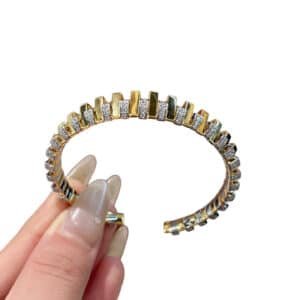 Affordable Premium Gold Plated 925 CZ Bangles