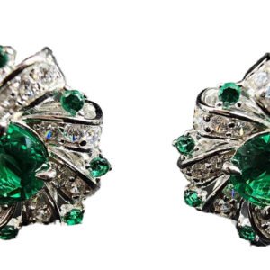 Everyday Wear Gold Plated Luxury 925 CZ Earrings | Fine